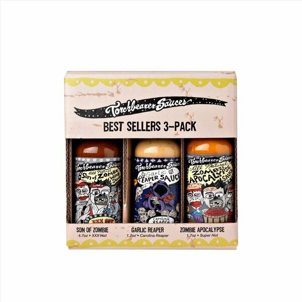 Torchbearer Sauces Multi Hot Sauce Gift Box 1.75 oz 855090001754